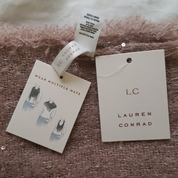 Lauren Conrad Shine Blanket Scarf (NWT) - Picture 3 of 5